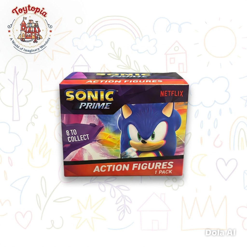 Sonic prime action figures Main image
