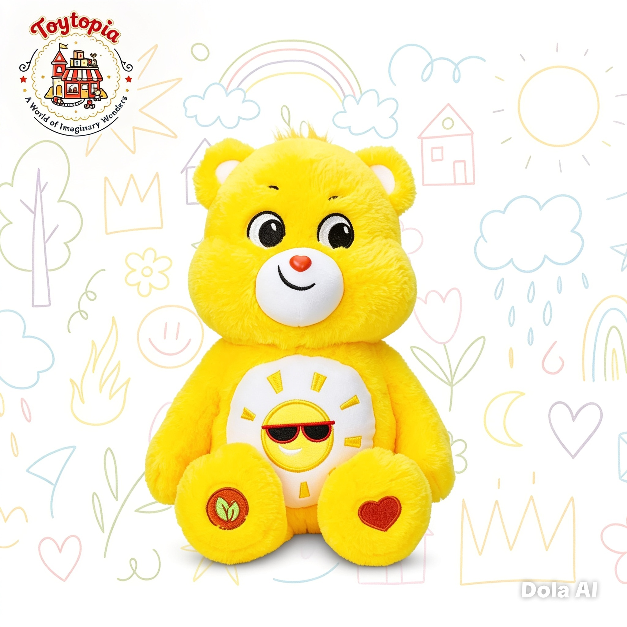Care Bears 22cm Funshine Plush